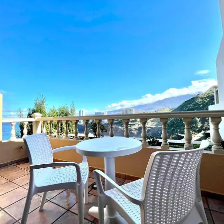 Apartamento 2 Dormitorios, Wifi, Vistas Al Mar, Playa Cerca En Playa De Los Roques Los Realejos