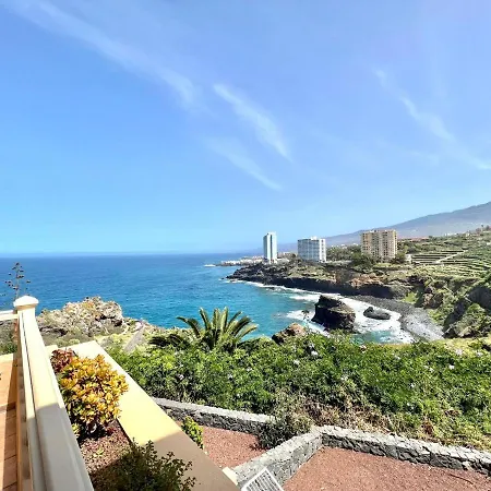 Apartamento 2 Dormitorios, Wifi, Vistas Al Mar, Playa Cerca En Playa De Los Roques * Los Realejos